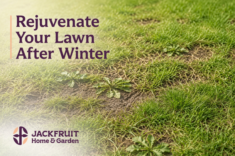 Rejuvenate your lawn after winter