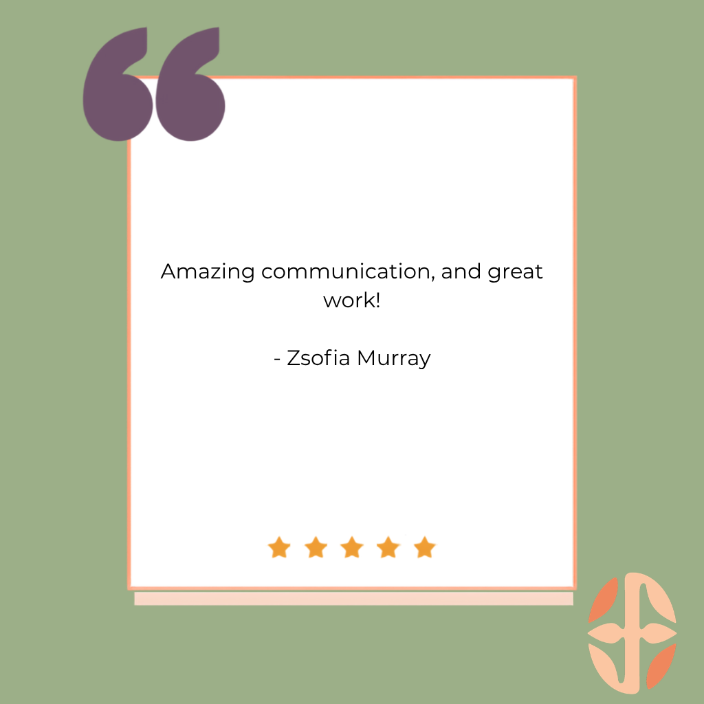 Zsofia Murray - 5* review